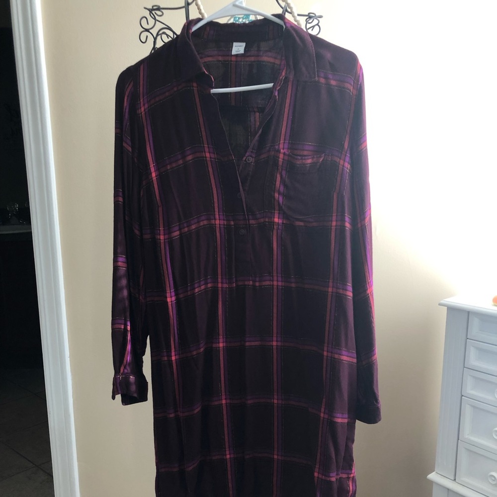 Old Navy collared button up dress